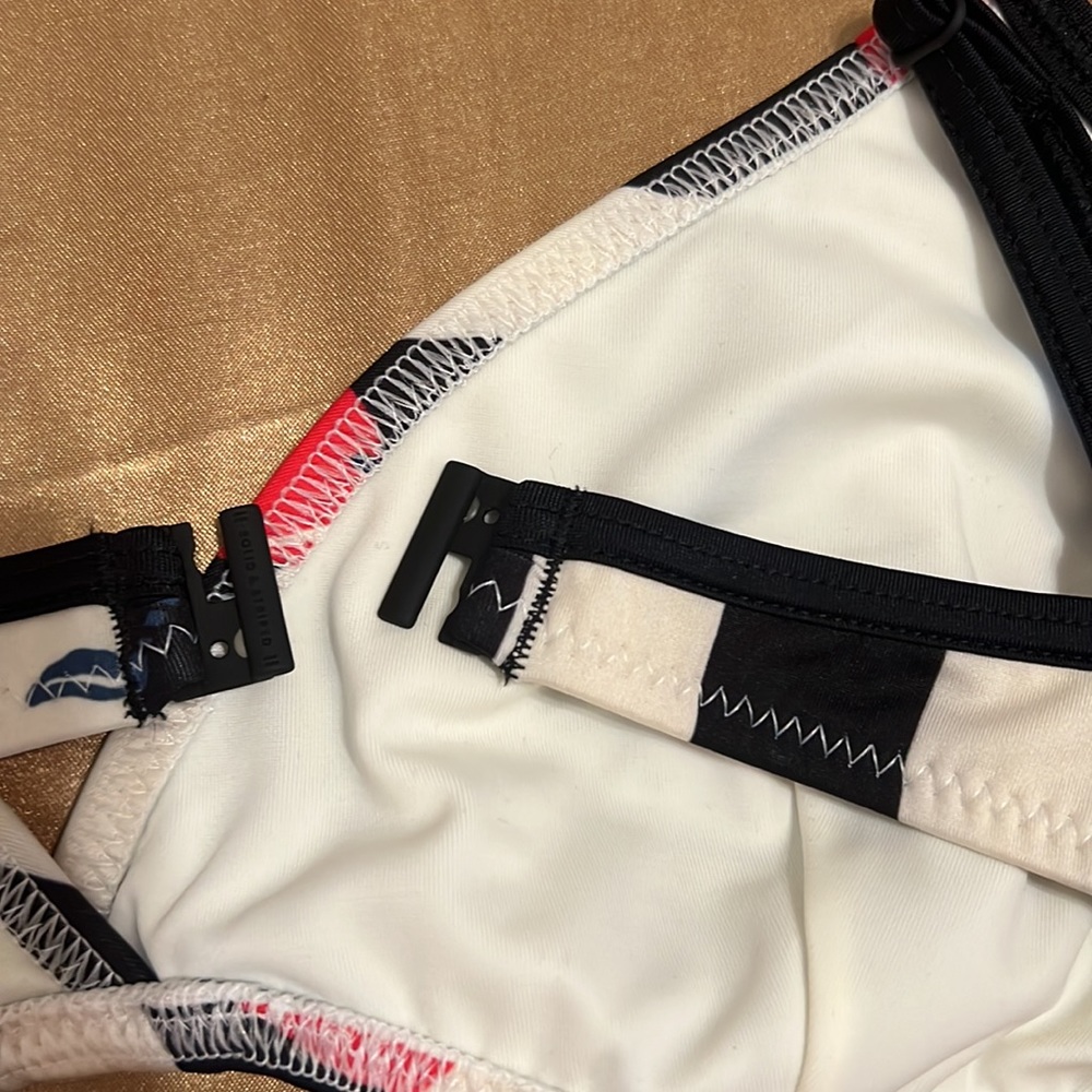 Solid & Striped The Brigitte Cherries Bikini Top … - image 7